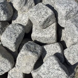 Granit Pflastersteine getrommelt