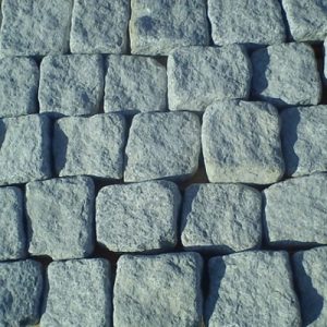 Granit Pflastersteine getrommelt
