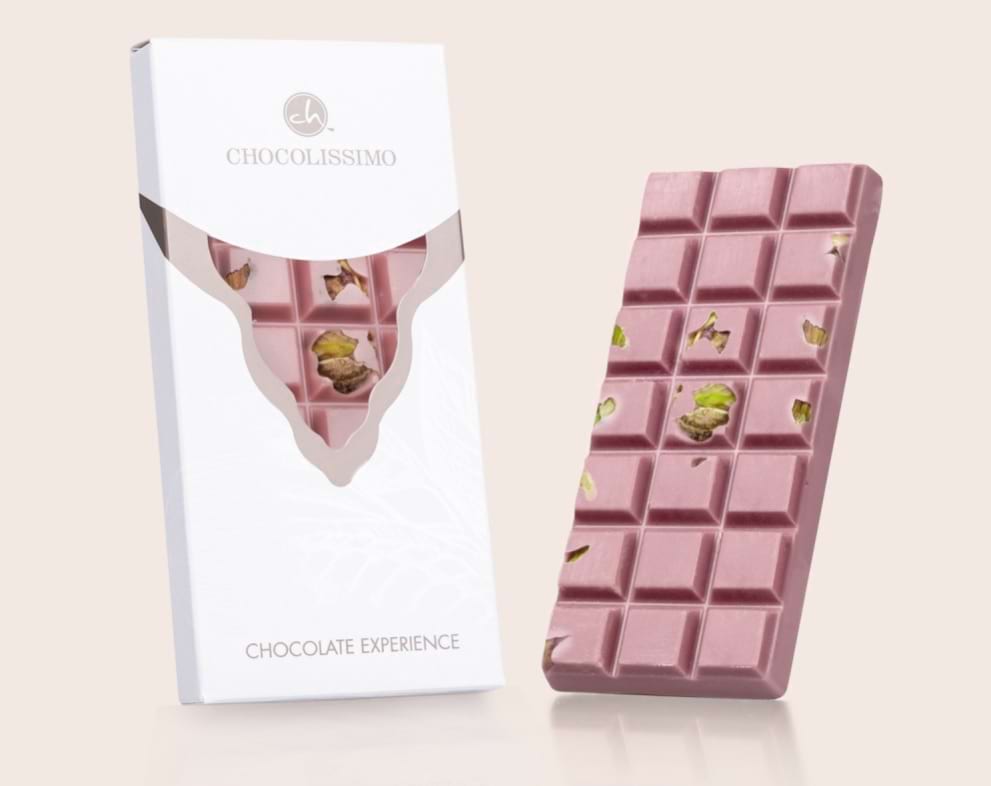 was verleiht der Schokoladensorte Ruby ihren rosa farbton