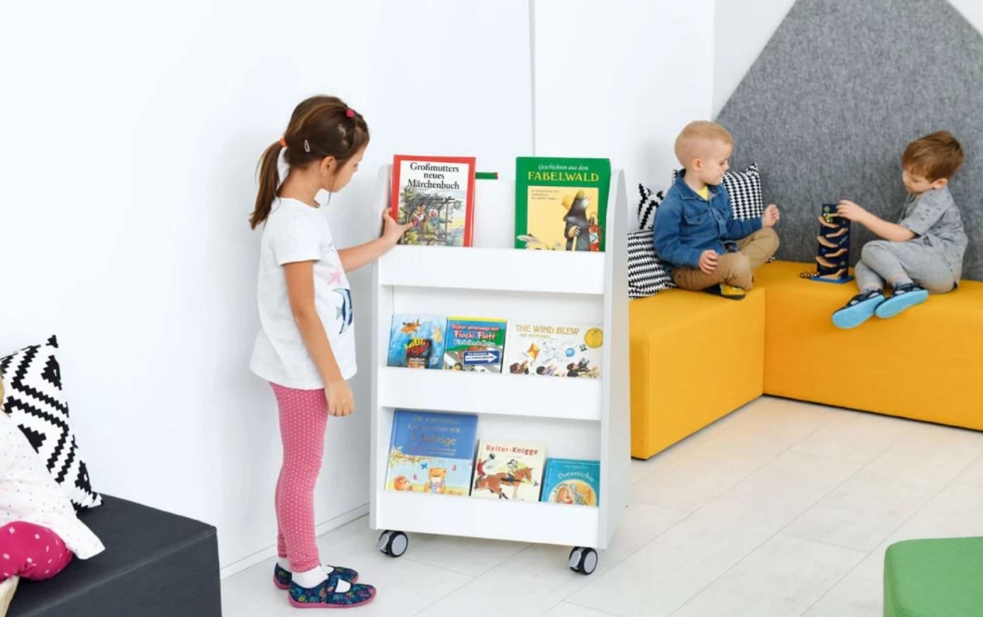 Kinder Bücherregale